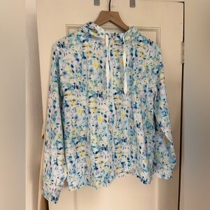 JCREW - Tie Dye Zip Up Jacket - Size L - NWT